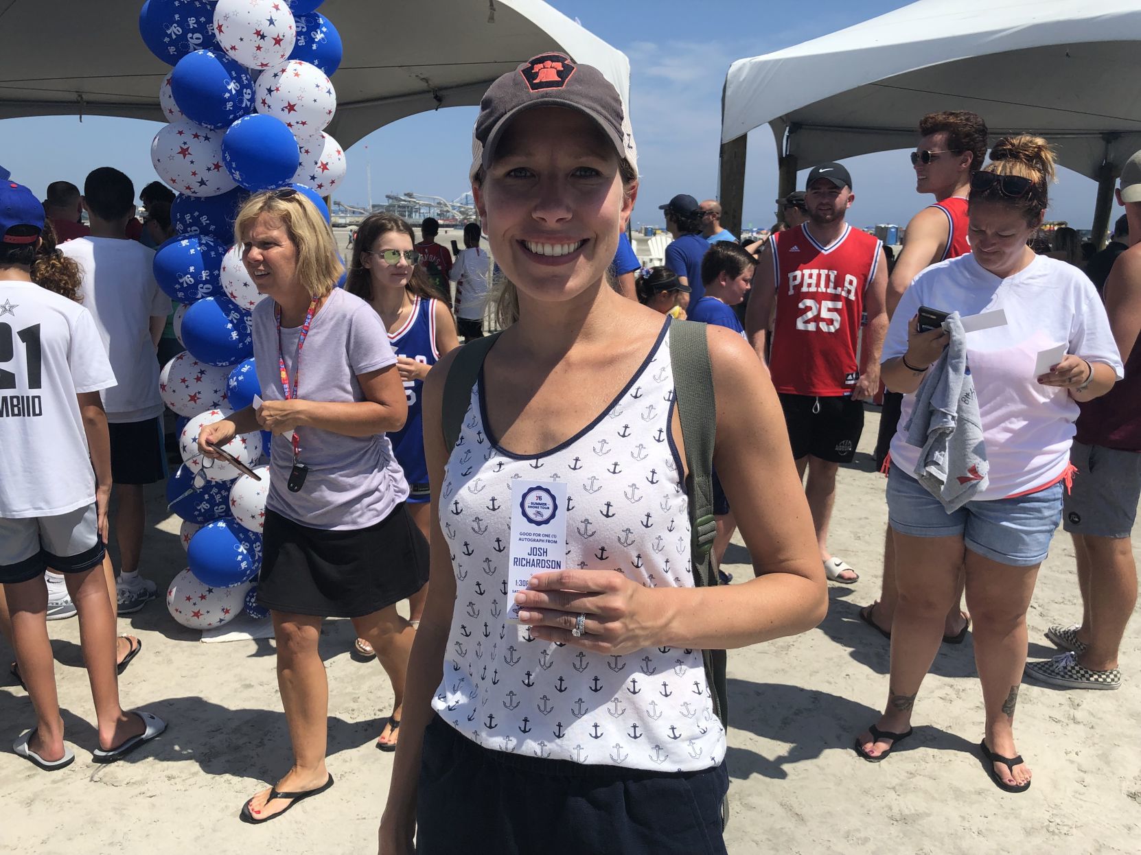 SEEN at 76ers Summer Shore Tour in Wildwood